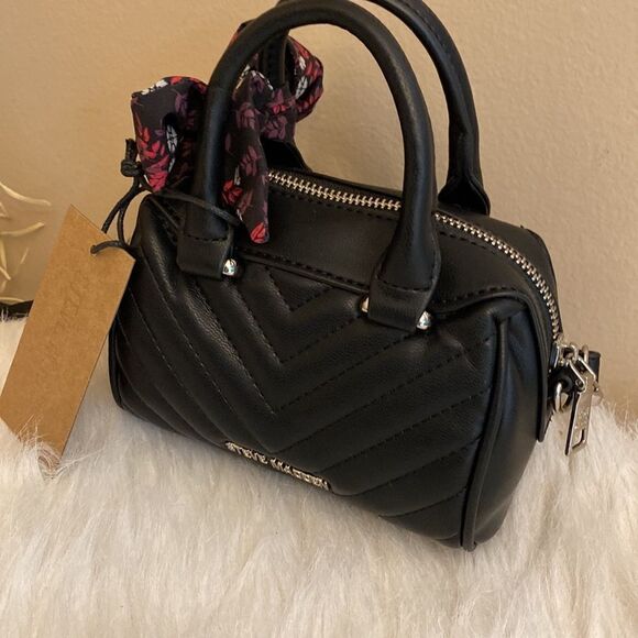 NWT Steve Madden (Breed) Mini Crossbody Bag - Black - Picture 3 of 15